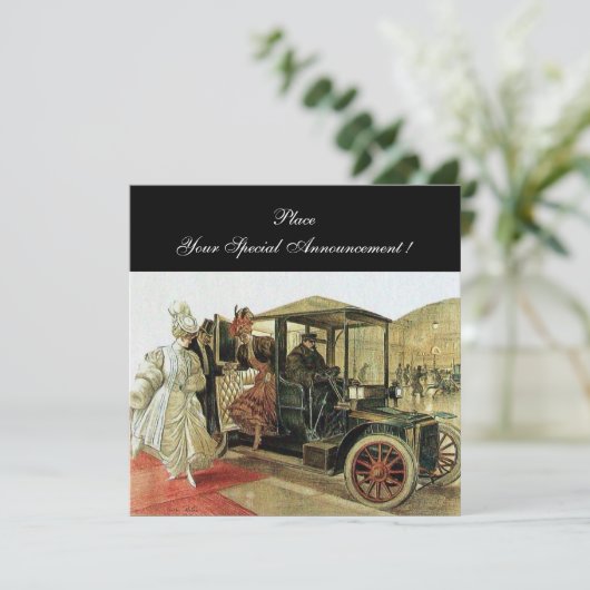 RETRO-AUTO , AUTO-RESTORATION 2,rot-gelb Ankündigung (Stehend Vorderseite)