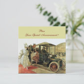 RETRO-AUTO , AUTO-RESTORATION 2,rot-gelb Ankündigung (Stehend Vorderseite)