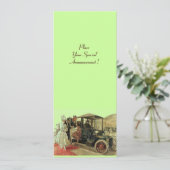 RETRO-AUTO , AUTO-RESTORATION 2,rot-gelb-grün Ankündigung (Stehend Vorderseite)