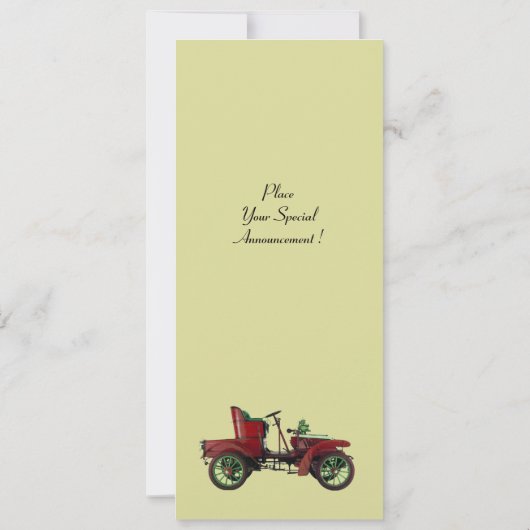 RETRO-AUTO , AUTO-RESTORATION , schwarz Ankündigung (Rückseite)