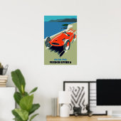 Retro-Auto Grand Prix Rivièra Poster (Heimbüro)