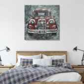 Retro, Auto, Leinwanddruck (Insitu (Schlafzimmer))
