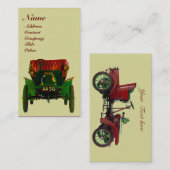 RETRO AUTOMOTIVE VISITENKARTE (Vorne/Hinten)