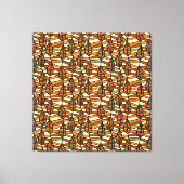 Retro Autumn Canvas Print Leinwanddruck (Vorderseite)