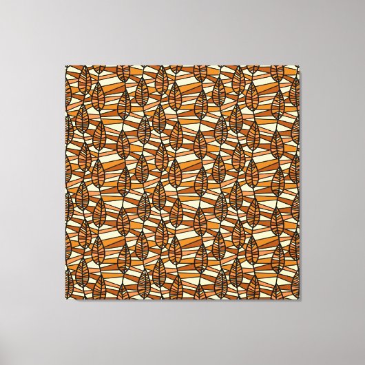 Retro Autumn Canvas Print Leinwanddruck (Vorderseite)