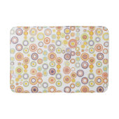 Retro-Autumn-Circles Badematte (Vorderseite)
