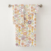 Retro-Autumn-Circles Badhandtuch Set (Insitu)