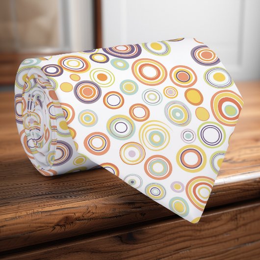 Retro-Autumn-Circles Krawatte