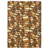 Retro Autumn Clipboard Klemmbrett (Rückseite)