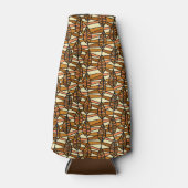 Retro Autumn gemütlich Flaschenkühler (Vorderseite)