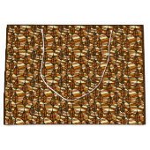 Retro Autumn Geschenktasche Große Geschenktüte (Vorderseite)