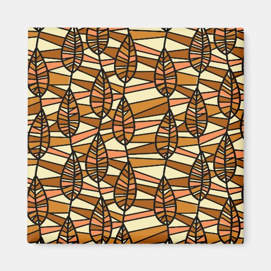 Retro Autumn Magnet (Vorne)