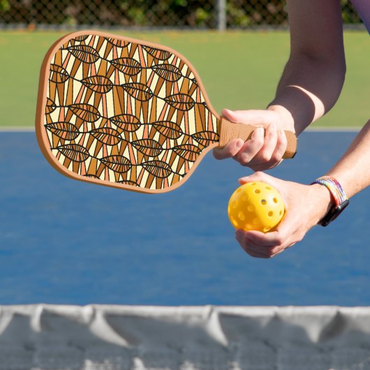 Retro Autumn Pickleball Racket Schläger (InSitu)