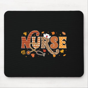 Retro Autumn Pumpkin Fall Nurlife Erntedank Mousepad