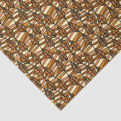 Retro Autumn Tissue Paper Seidenpapier (Ausschnitt)