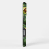 Retro Avocado Tough iPhone 16 Pro Max Fall Hülle (Rechte Seite)