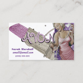 Retro Avon Representative Business Card Visitenkarte