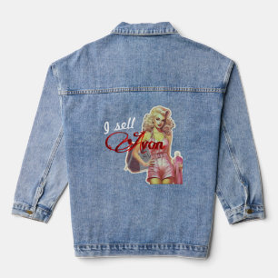 Retro Avon Vertreter Jeansjacke