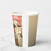 Retro Avon Vertreter Pappbecher (Links)