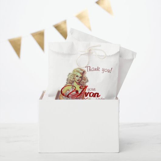 Retro Avon Vielen Dank Geschenktütchen (Party)