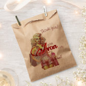 Retro Avon Vielen Dank Geschenktütchen (Ausgeschnitten)