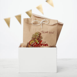 Retro Avon Vielen Dank Geschenktütchen