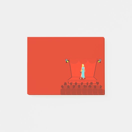 Retro Award Show Post-It Notes Post-it Klebezettel (Vorderseite)