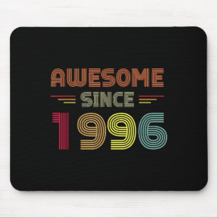 Retro Awesome Seit 1996 26. Geburtstag Bday Gebore Mousepad