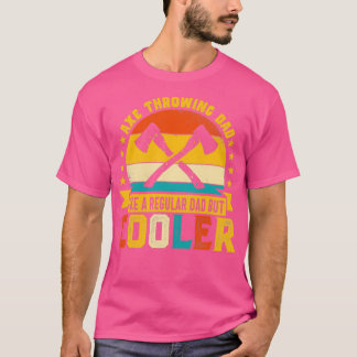 Retro Ax Vater wie ein regulärer Vater, aber Cool T-Shirt