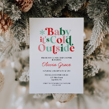 Retro Baby Es ist kalte Außendusche