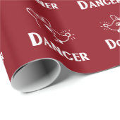 Retro-Baby Rentier Geschenkpapier (Rolleneckpunkt)