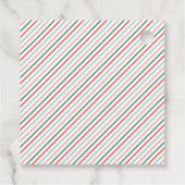 Retro Baby's Cold Outside Danke Geschenkanhänger (Rückseite)