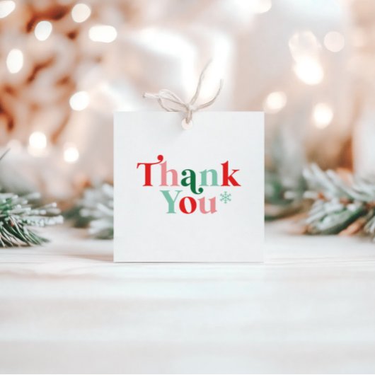 Retro Baby's Cold Outside Danke Geschenkanhänger