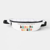 Retro Bachelorette Parco Tassino Bauchtasche (Vorderseite)