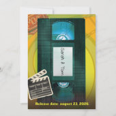 Retro Back to 90s Wedding Invitation (Vorderseite)