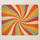 retro background with twist patternbackground,retr sherpadecke (Vorderseite (Horizontal))