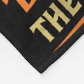 Retro-Badminton-Spruch - Lustiges Shuttle-Zitat Fleecedecke (Ecke)