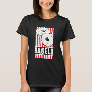 Retro Bagels Backen und Bagel Baker T-Shirt