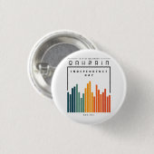 Retro Bahrain Button (Vorne & Hinten)