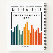 Retro Bahrain Notizblock (Rückseite)