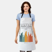 Retro Bahrain Schürze (Getragen)