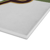 Retro Bakers Hat Schneidebrett (Ecke)