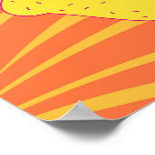 Retro Bakery Poster, Food Theme Wand Kunst (Ecke)