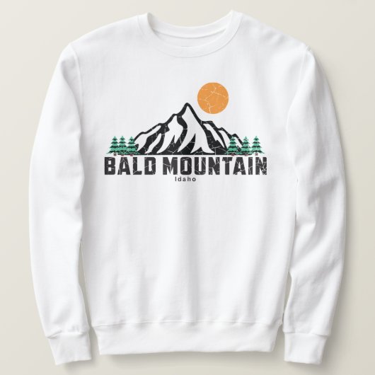 Retro Bald Mountain Ski Sweatshirt (Design vorne)