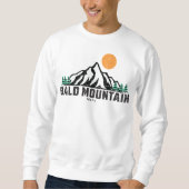 Retro Bald Mountain Ski Sweatshirt (Vorderseite)