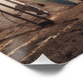 Retro Bali Travel Poster (Ecke)