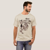 Retro Ball-Sprengen T-Shirt (Vorne ganz)