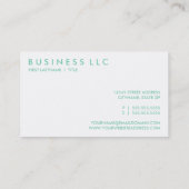 Retro-BALLOONS Visitenkarte (Rückseite)