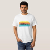 Retro Baltimore T - Shirt (Vorne ganz)