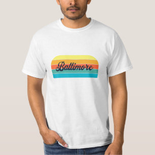 Retro Baltimore T - Shirt